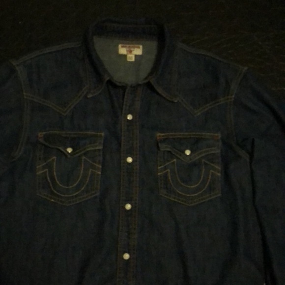 True Religion jean jacket - Picture 2 of 11